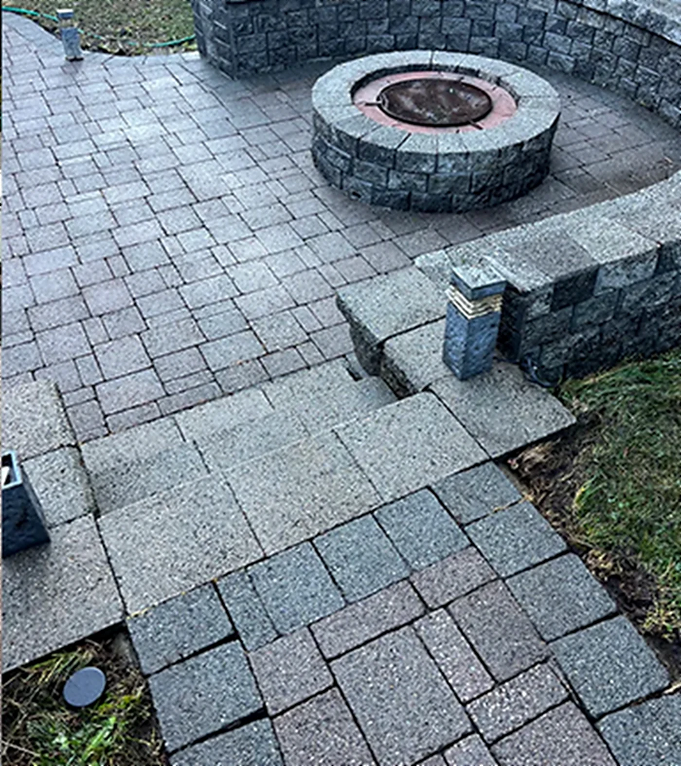 Driveway restored by Mr. Sparkle pressure washing