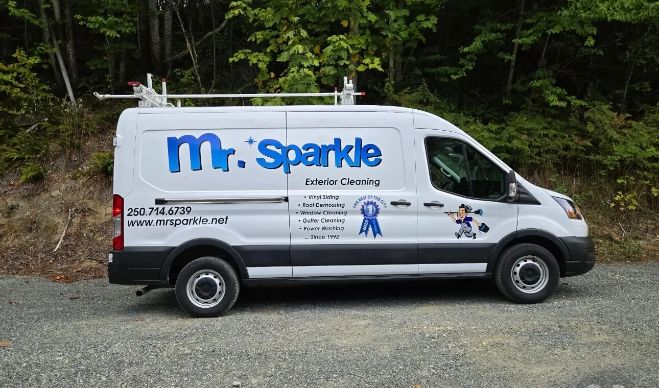 Mr. Sparkle branded service truck